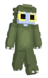 Slim Minecraft skin