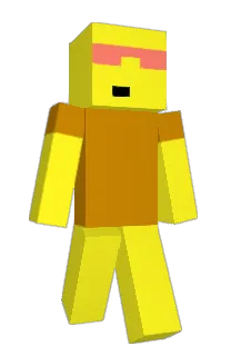 Front of Minecraft skin