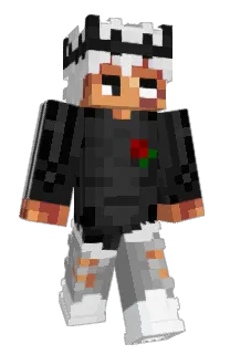 Front of Zondala's skin