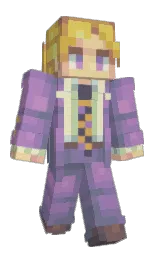 bl0odyrain's Minecraft skin wearing the 15th Anniversary cape