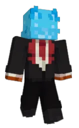 thunder and black Minecraft skin — Classic model — first worn by G9MR
