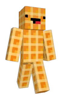Front of MccAlis's skin