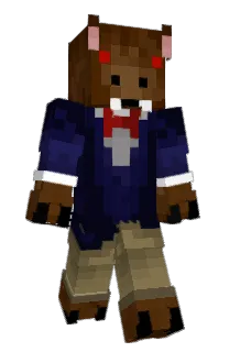 Front of Rumbat's skin