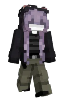 Front of hukior's skin