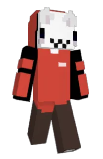 Front of CashewEater's skin