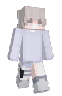 Front of ChowTheCow's skin