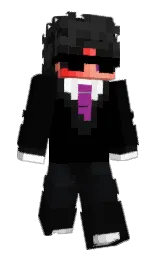black and mine shaft Minecraft skin — Slim model — first worn by Vassek555