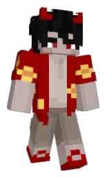 umutsaat's Minecraft skin wearing the Menace cape