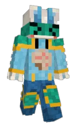 parchment and gamboge Minecraft skin — Slim model — first worn by flex_w