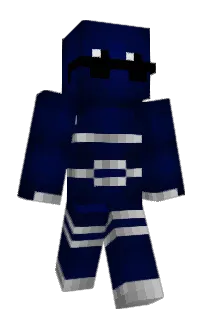 Front of Nertile's skin