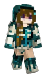 green pea and elephant Minecraft skin — Slim model — first worn by FaithP1997