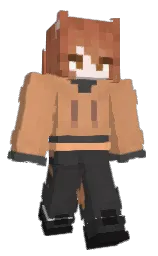 antique brass and tundora Minecraft skin — Classic model — first worn by Sk3ap4hick