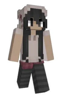 Front of peuke's skin