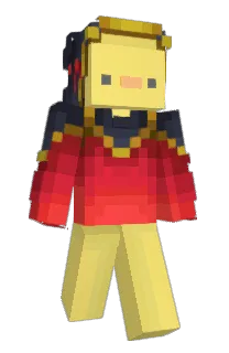 Front of Szli's skin