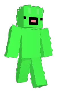 Front of Minecraft skin