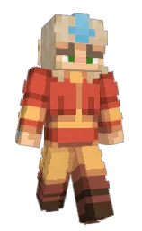 flame pea and koromiko Minecraft skin — Slim model — first worn by TYLERBUCKS1228