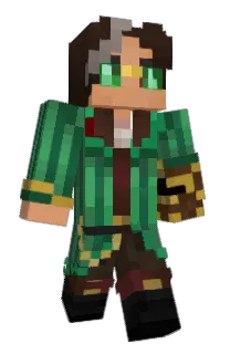 Front of AsheLeaf's skin