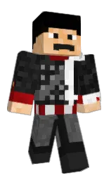 cod gray and black Minecraft skin — Classic model