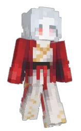 pampas and tall poppy Minecraft skin — Slim model — first worn by __Enuu