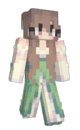 dommie1's Minecraft skin wearing the Aurora cape