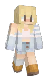 Slim Minecraft skin