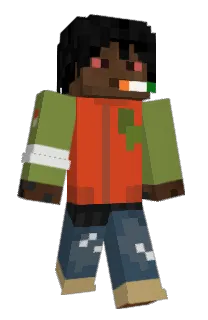 Front of skemek's skin