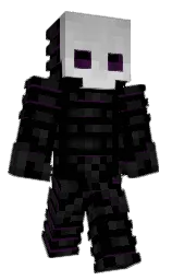 MeInTheMask's Minecraft skin wearing the Migrator cape