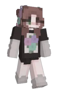 Front of Mohcha's skin
