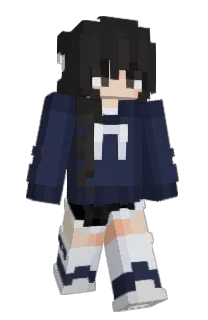 Front of Cuppercino's skin