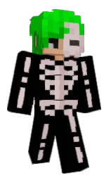 black and black russian Minecraft skin — Slim model