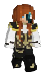 black and cod gray Minecraft skin — Slim model — first worn by _Demonic__Angel_