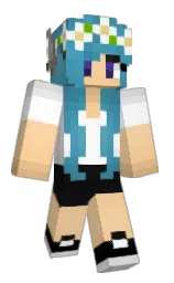 white and corvette Minecraft skin — Slim model — first worn by Derizo