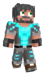 dove gray and scorpion Minecraft skin — Classic model — first worn by Jangles_TM