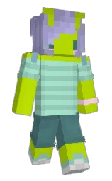Slim Minecraft skin