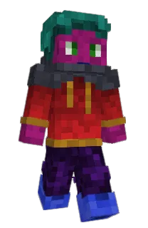 Front of ChunkBorder's skin