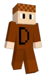 red beech and brown Minecraft skin — Classic model — first worn by FlauscheTomate