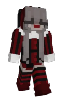Front of PieCake's skin