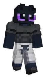mirage and french gray Minecraft skin — Classic model