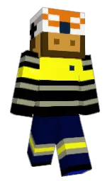 Julianxvg's Minecraft skin wearing the Aurora cape