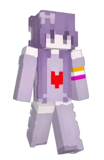 Front of Minecraft skin