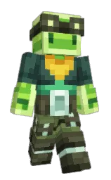 slimeslayer12345's Minecraft skin wearing the 15th Anniversary cape