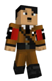 Front of Astoris's skin