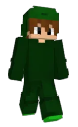 dark fern Minecraft skin — Slim model