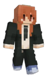 heavy metal and antique brass Minecraft skin — Classic model — first worn by Topsick117