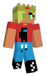 copperfield and tacha Minecraft skin — Classic model