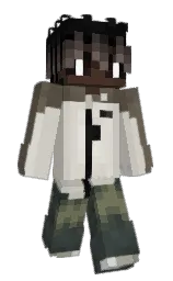 swirl and timberwolf Minecraft skin — Slim model — first worn by Mastrin