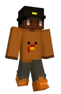 Front of pulce's skin