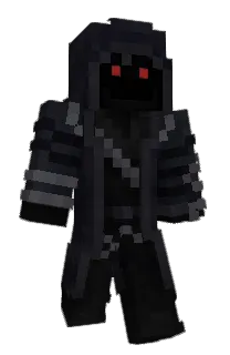 Front of H3LLAXE's skin