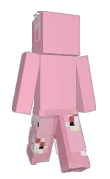 illusion and beauty bush Minecraft skin — Slim model — first worn by Respondents