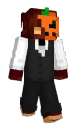 mine shaft and white Minecraft skin — Slim model